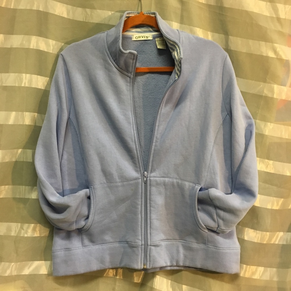 Soft Blue Orvis Jacket